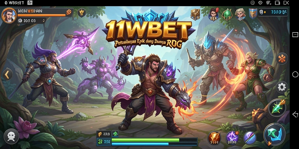 Tangkapan layar menunjukkan pertarungan seru dalam 11WBET dengan grafis menarik.