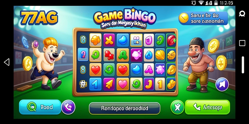 Tangkapan layar gameplay Bingo yang menarik dan seru.