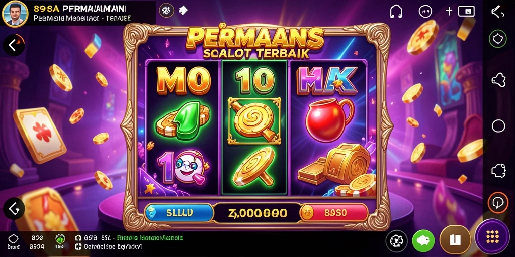 Tampilan menarik dari gameplay Slot 898A yang seru.