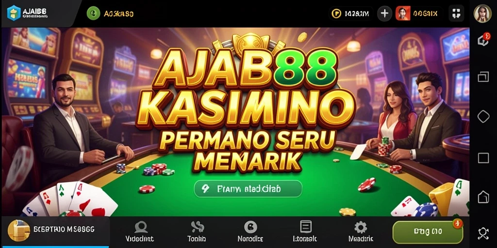 Gameplay AJAIB88 yang seru dan menantang di dunia Kasino.