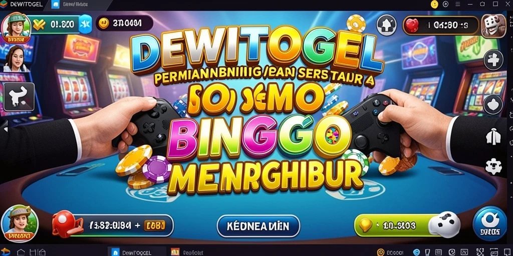 Gameplay seru DEWITOGEL dengan fitur Bingo yang menarik.