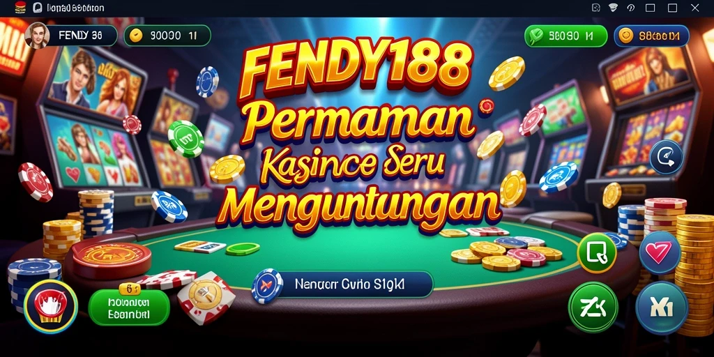 Screenshot gameplay FENDY188 yang menunjukkan keseruan bermain Kasino.