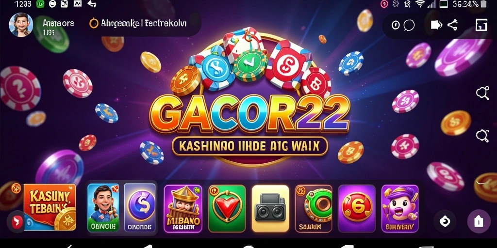 Tampilan gameplay GACOR22 yang menarik dan mendebarkan di Kasino.