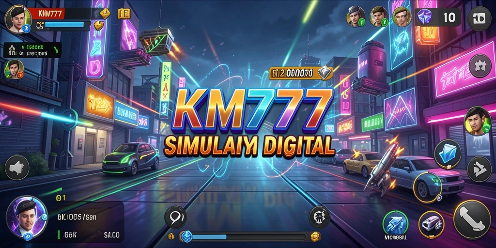 Tampilan gameplay KM777 yang mendebarkan dan interaktif.