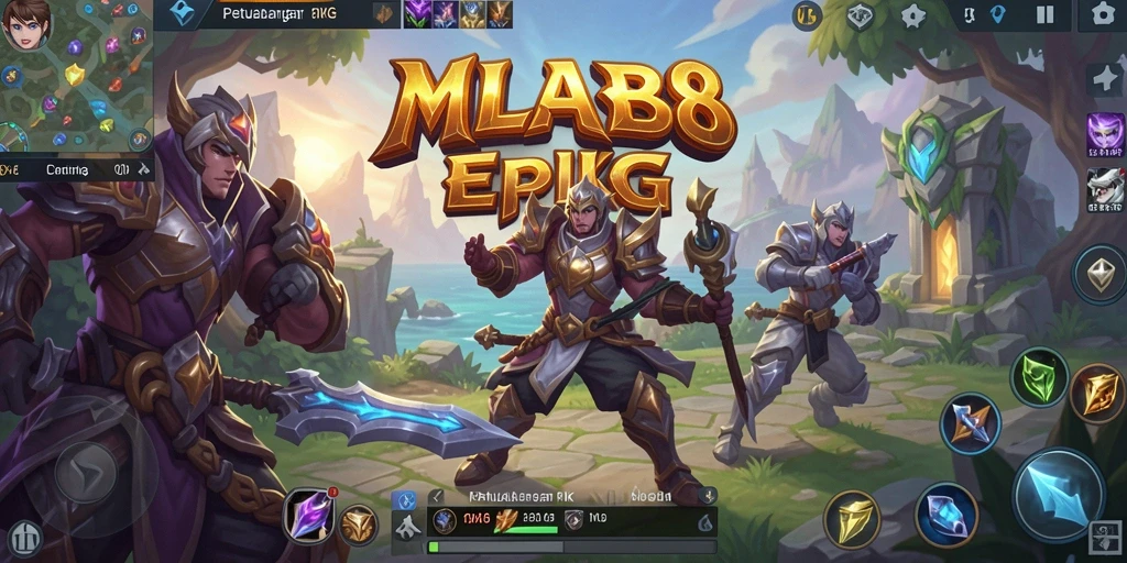 Tampilan gameplay RPG MLBB8 yang menakjubkan dan penuh aksi.
