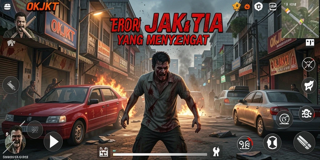 Pengalaman gameplay menyeramkan di dunia <strong>OKJKT</strong>.