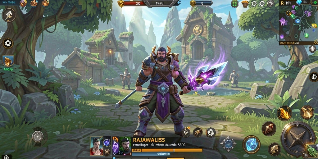 Gameplay seru dan grafis menakjubkan dalam RAJAWALI55.