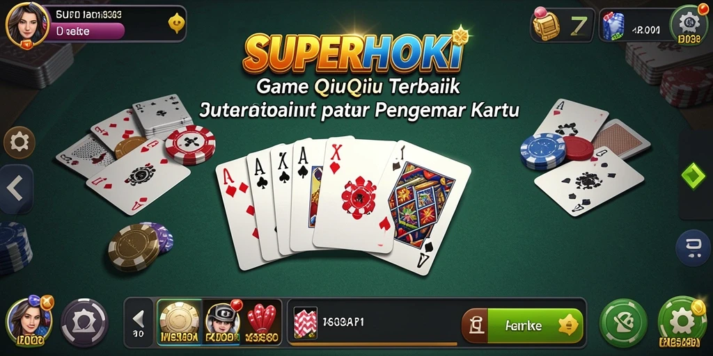 Tampilan gameplay menarik dari SUPERHOKI yang seru dan kompetitif.