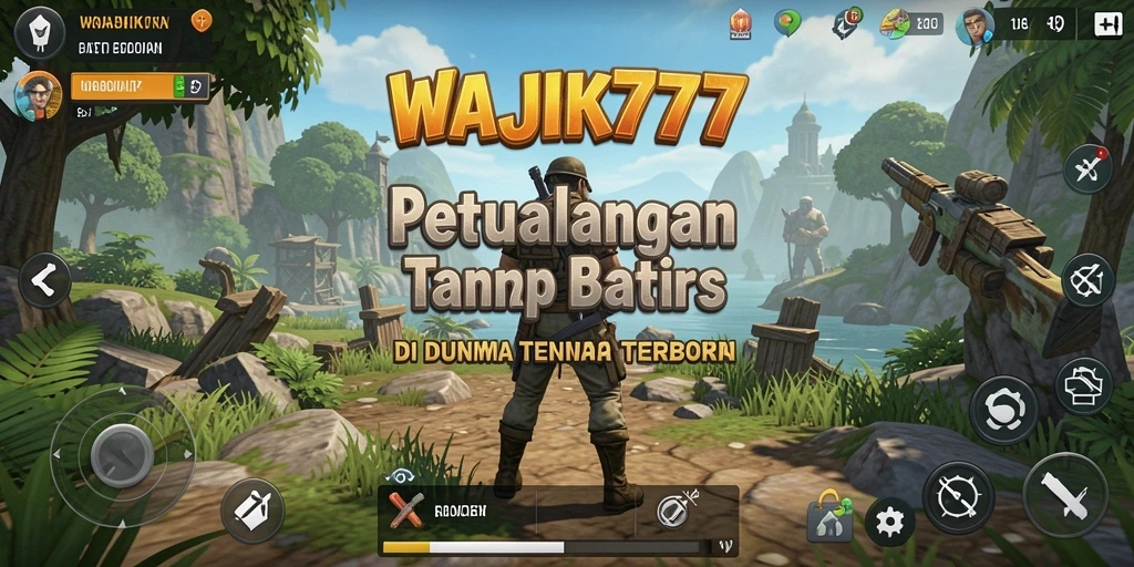 Tampilan gameplay WAJIK777 yang menakjubkan di dunia terbuka.